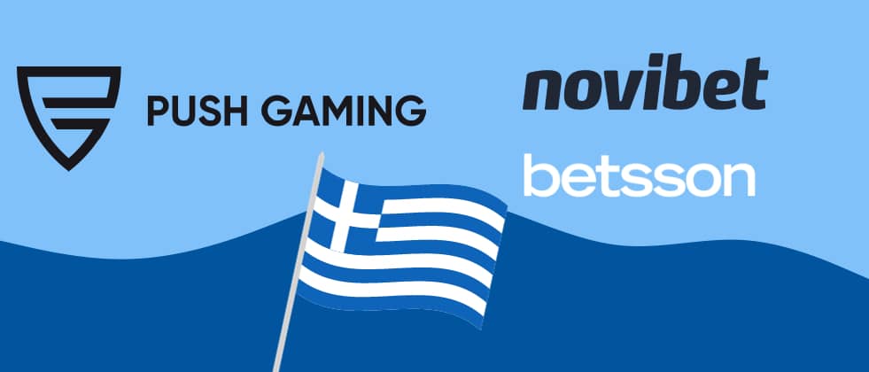 Push Gaming Grows in Greece With Partnership With Betsson and Novibet